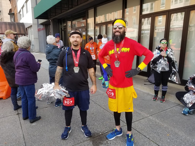 Two Sons Complete Harrisburg Marathon